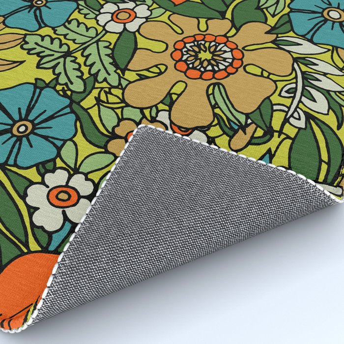 70s Plate Rug Gallery Image 4