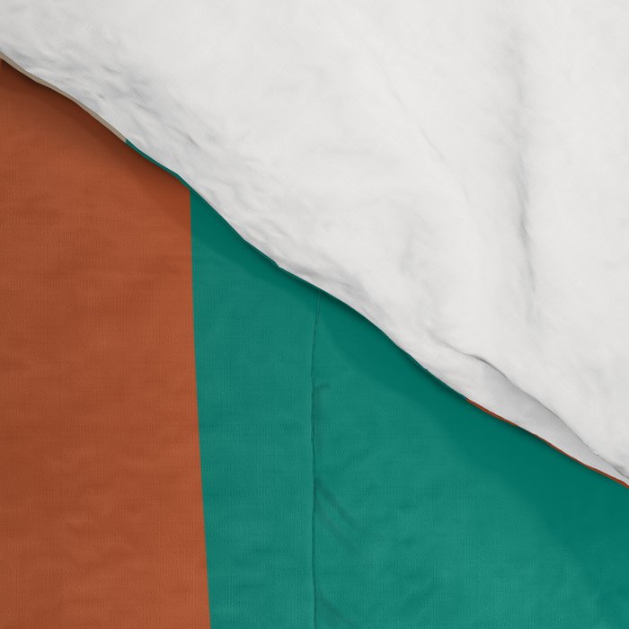 Mid Century Modern Abstract Retro Groove Pattern Comforter Gallery Image 4