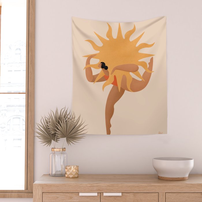 Carry The Sun And The Sun Will Carry You  Wall Tapestry Gallery Image 2