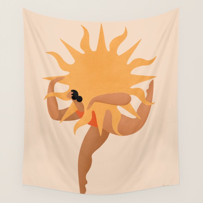 Carry The Sun And The Sun Will Carry You  Wall Tapestry Gallery Image 4