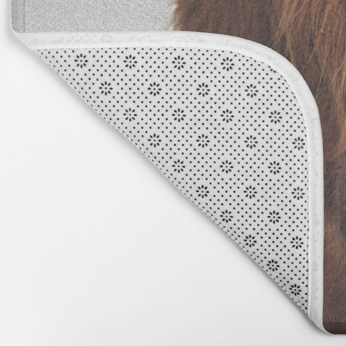 Highland Cow - Colorful Bath Mat Gallery Image 2