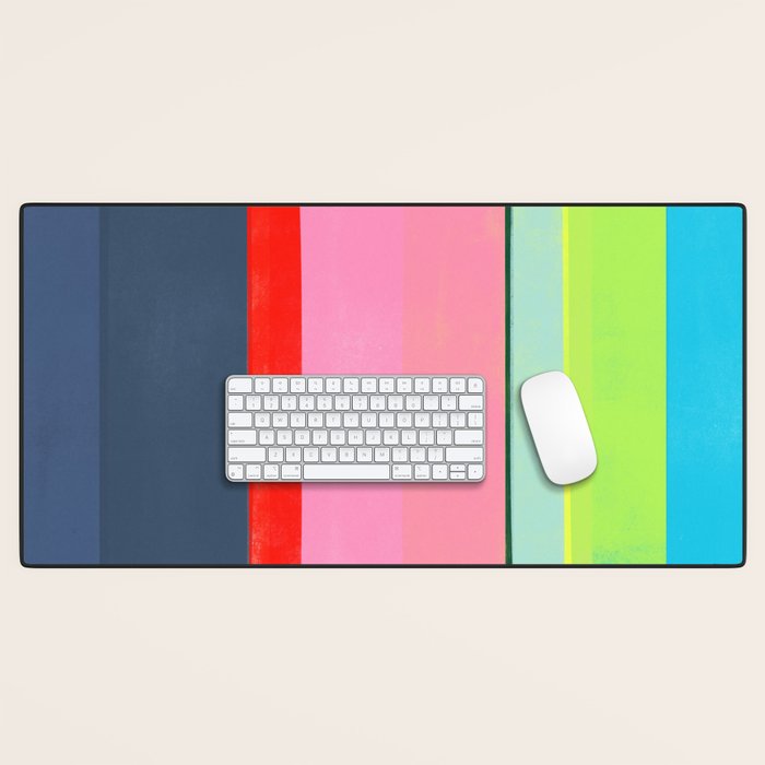 stripe study 35 Desk Mat Gallery Image 1