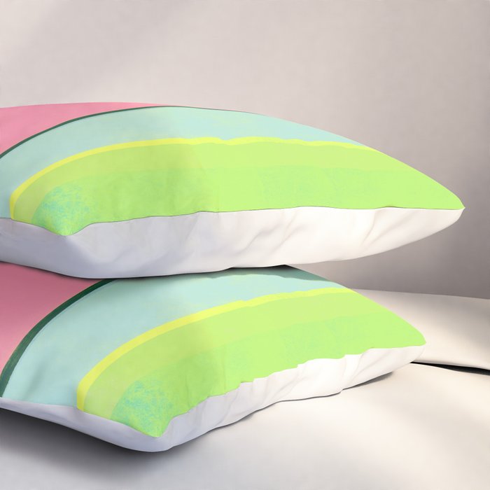 stripe study 35 Pillow Sham Gallery Image 3