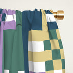 Abstract Block Mosaic R Window Curtain Gallery Image 2