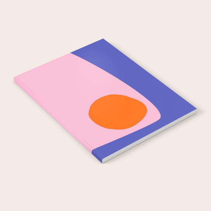 Abstract Modern Colorblock Notebook Gallery Image 2