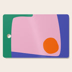 Abstract Modern Colorblock Cutting Board Gallery Image 1