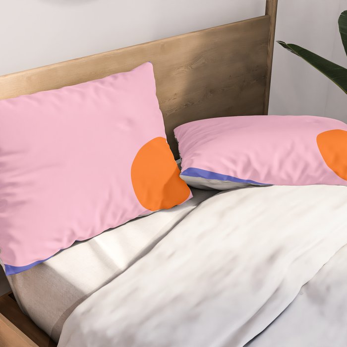 Abstract Modern Colorblock Pillow Sham Gallery Image 2