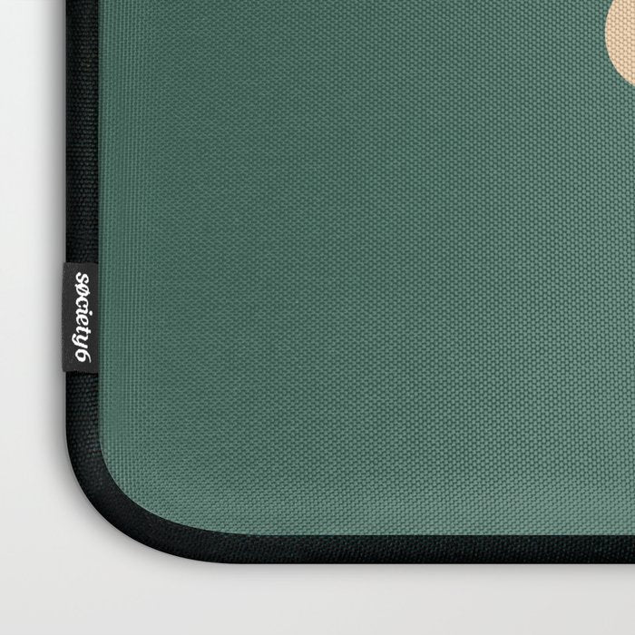 YOUâRE DOING GREAT BITCH vintage green cream Laptop Sleeve Gallery Image 3