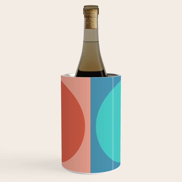 Color Block Abstract II Wine Chiller Gallery Image 1