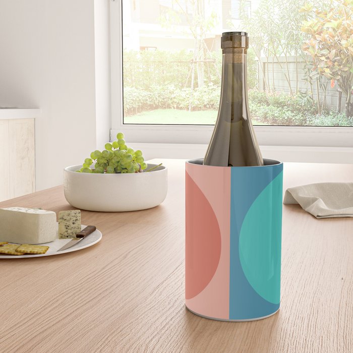 Color Block Abstract II Wine Chiller Gallery Image 4