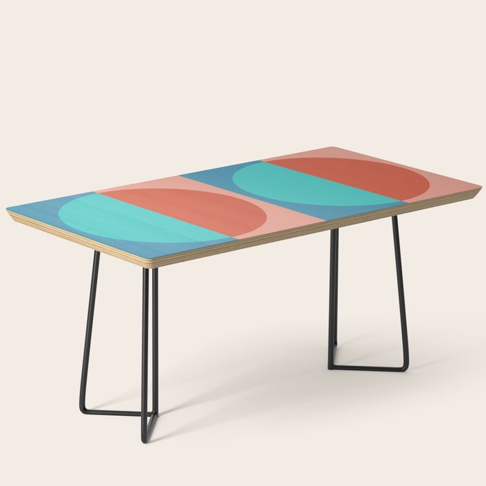 Color Block Abstract II Coffee Table Gallery Image 1