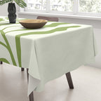 Olive green abstract  plants  Tablecloth Gallery Image 3