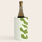Olive green abstract  plants  Wine Chiller Gallery Image 2