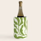 Olive green abstract  plants  Wine Chiller Gallery Image 1