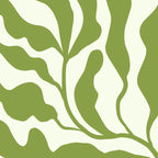 Olive green abstract  plants  Coffee Mug Gallery Image 2