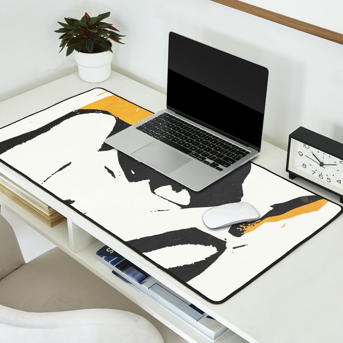 nude woman/ portrait Desk Mat Gallery Image 2