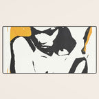 nude woman/ portrait Desk Mat Gallery Image 3