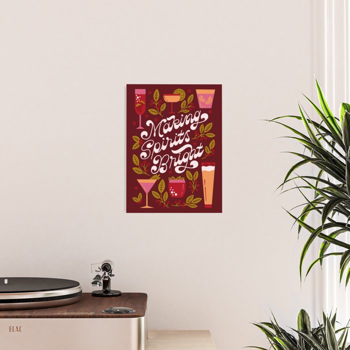 Making Spirits Bright Holiday Drinks Poster Gallery Image 2