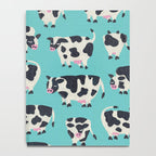Cow Collection - Turquoise Notebook Gallery Image 4