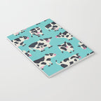 Cow Collection - Turquoise Notebook Gallery Image 3