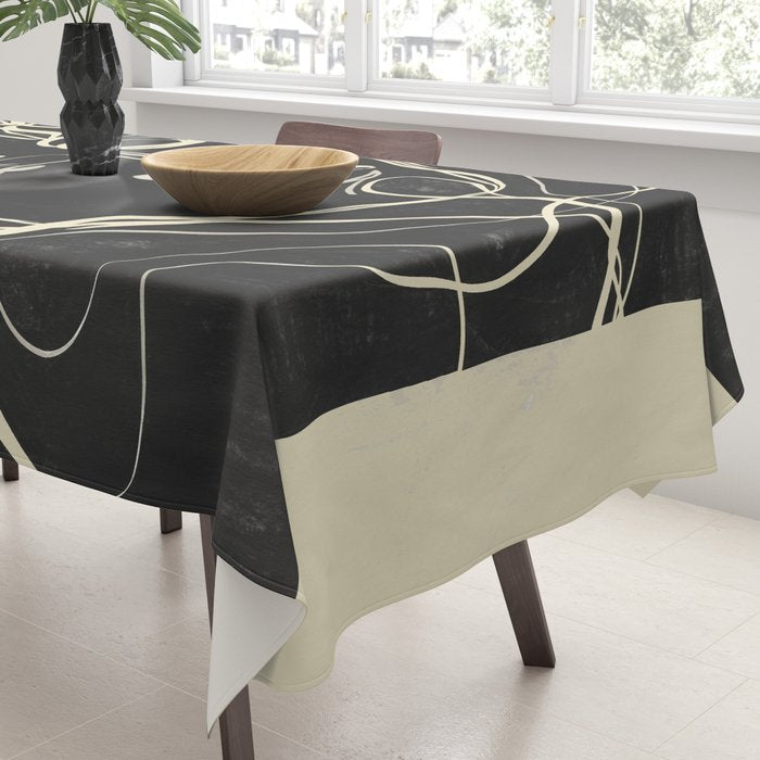 Abstract Face 89 Tablecloth Gallery Image 3