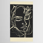 Abstract Face 89 Tablecloth Gallery Image 2