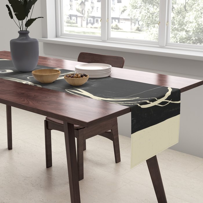 Abstract Face 89 Table Runner Gallery Image 2