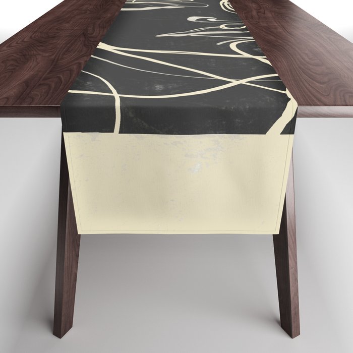 Abstract Face 89 Table Runner Gallery Image 1