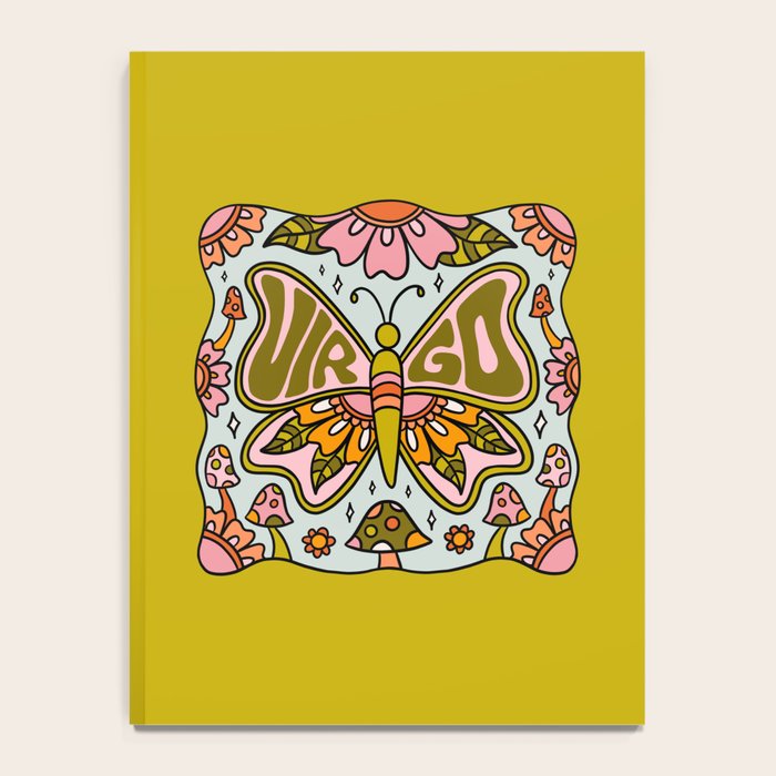 Virgo Butterfly Notebook Gallery Image 4