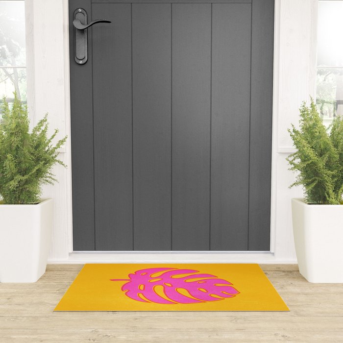 Palm Beach: Vintage Travel Colour Series 01 Welcome Mat Gallery Image 3