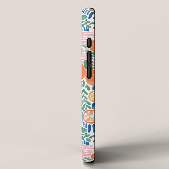 Mediterranean Fusion Citrus iPhone Case Gallery Image 2