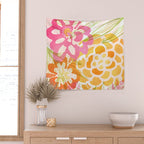 Bouquet of Love Floral Pattern Wall Tapestry Gallery Image 2
