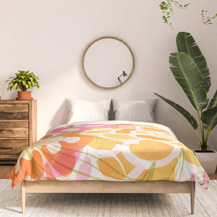 Bouquet of Love Floral Pattern Comforter Gallery Image 3