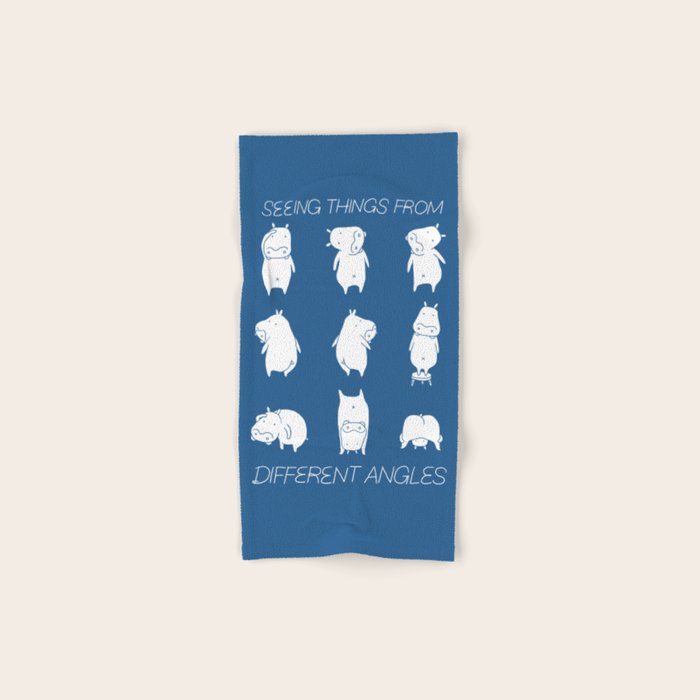 Seeing things from different angles Bath Towel Gallery Image 1