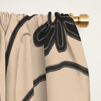 Modern Botanicals No 3 Window Curtain Gallery Image 2