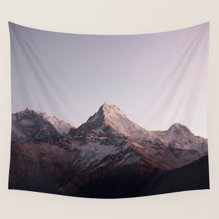 Annapurna Himalayas, Nepal Wall Tapestry Gallery Image 1