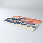 The Great Wave of Shiba Inu Rug Gallery Image 3