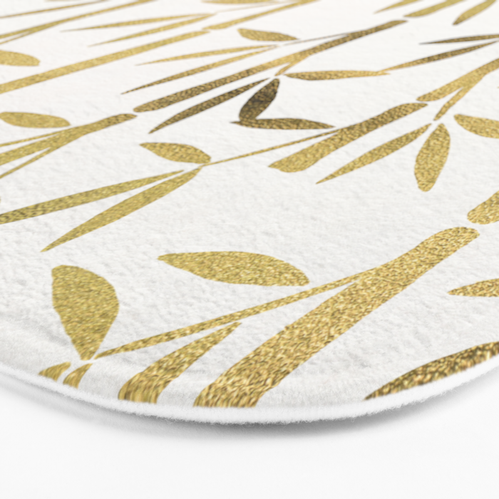 Bamboo Stems - Gold Palette Bath Mat Gallery Image 3
