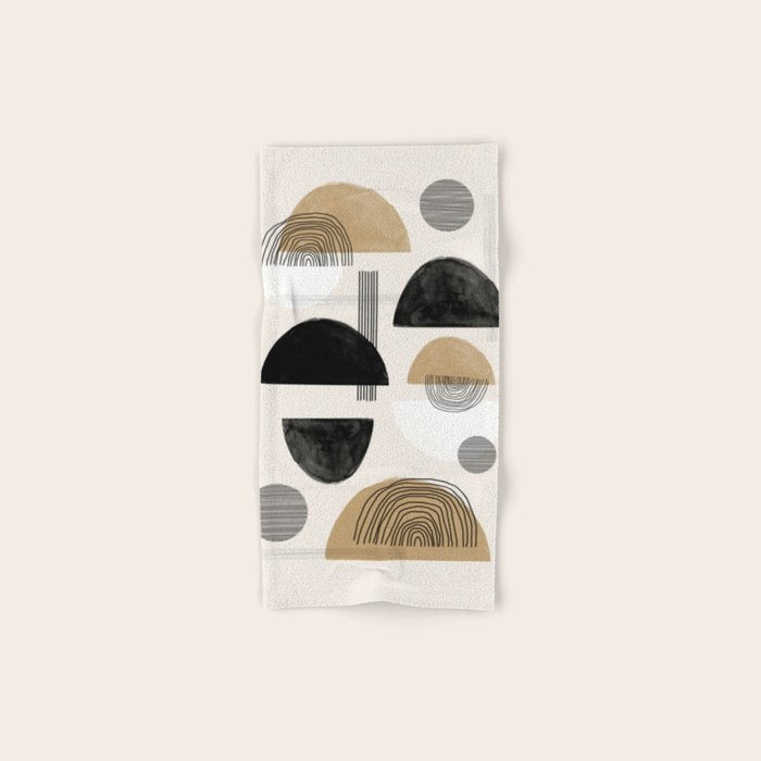Paper Collage Art Towels Gallery Image 1