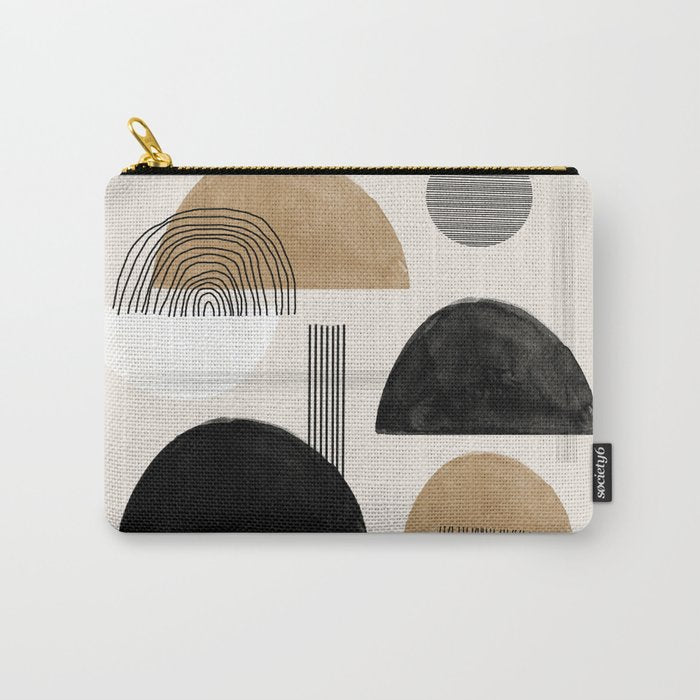 Paper Collage Art Carry All Pouch Gallery Image 1