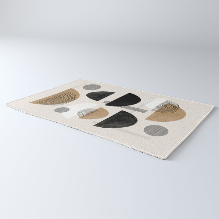 Paper Collage Art Rug Gallery Image 3