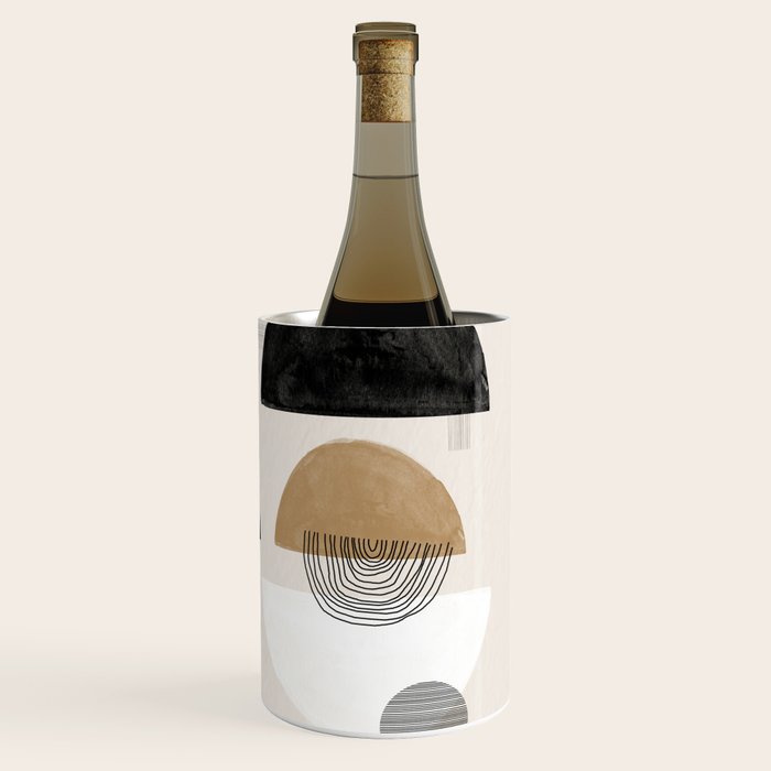 Paper Collage Art Wine Chiller Gallery Image 3