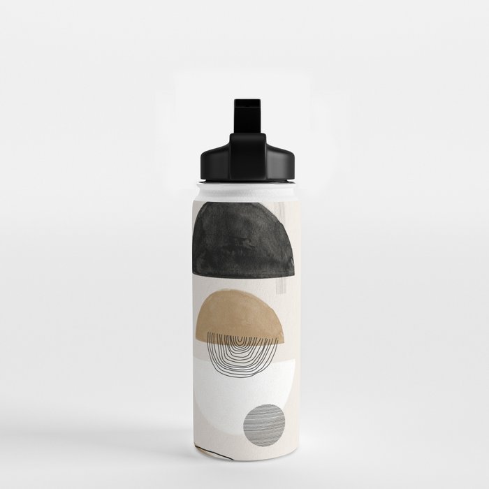 Paper Collage Art Water Bottle Gallery Image 2