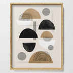 Paper Collage Art Serving Tray Gallery Image 1
