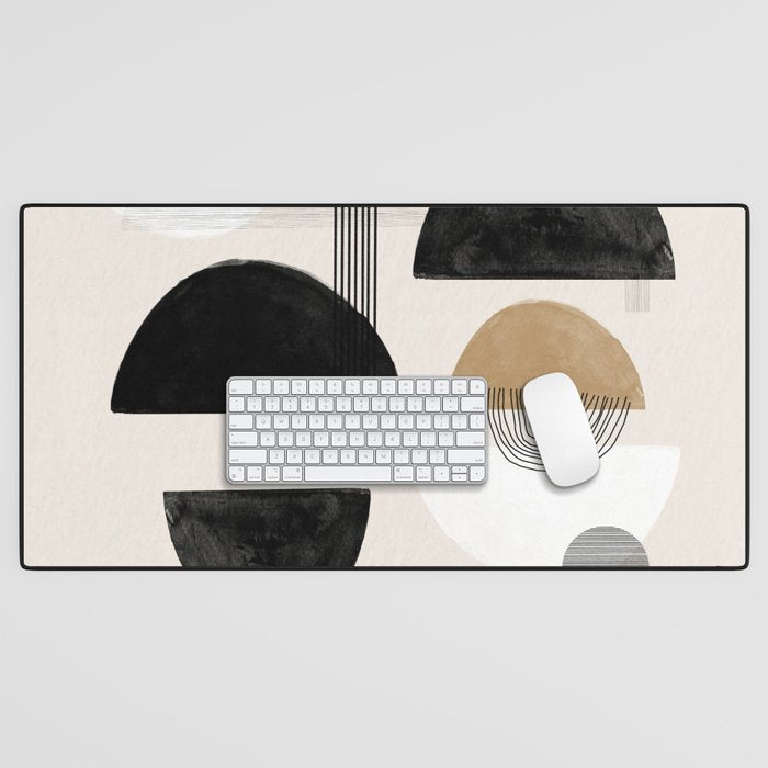Paper Collage Art Desk Mat Gallery Image 1