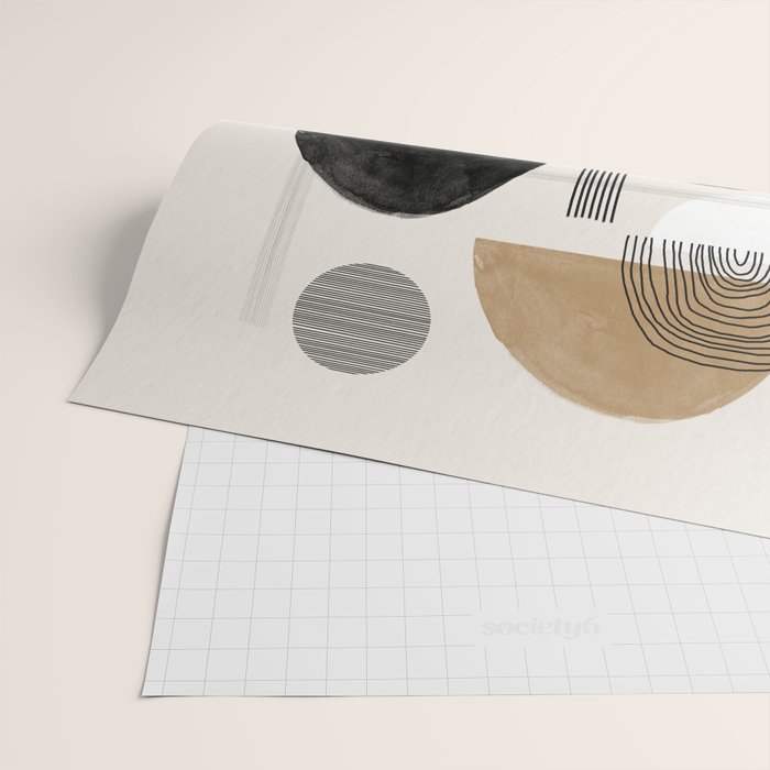 Paper Collage Art Wrapping Paper Gallery Image 2