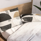 Paper Collage Art Pillow Sham Gallery Image 2