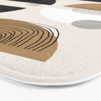 Paper Collage Art Bath Mat Gallery Image 3