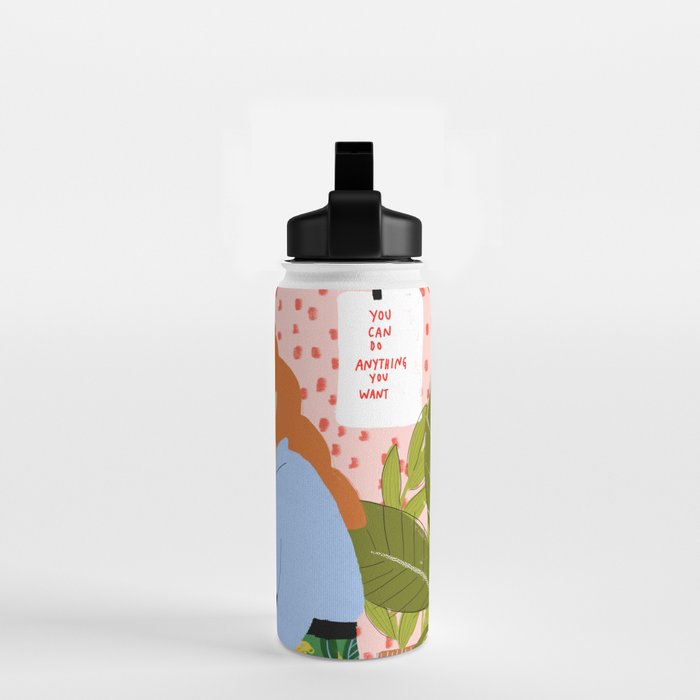 You can do everything you want Water Bottle Gallery Image 2