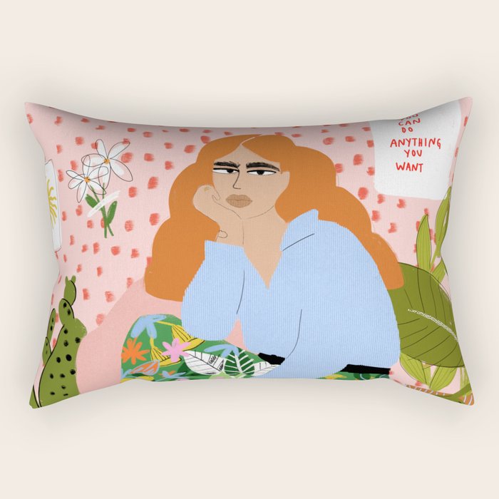 You can do everything you want Rectangular Pillow Gallery Image 1
